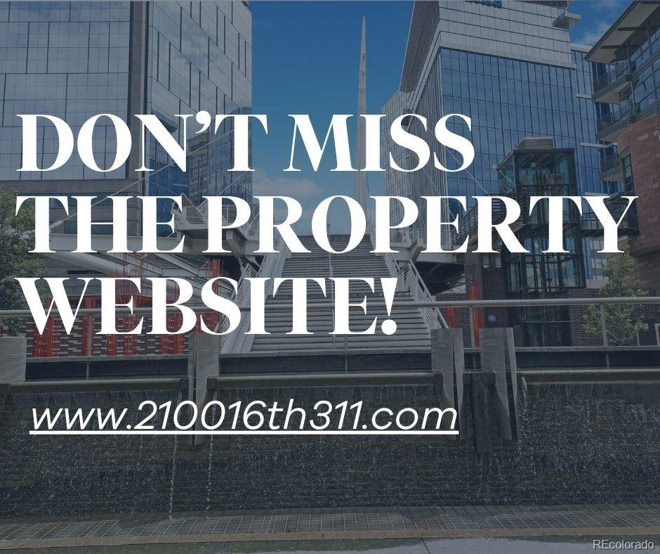 2100 16th Street Unit: 311