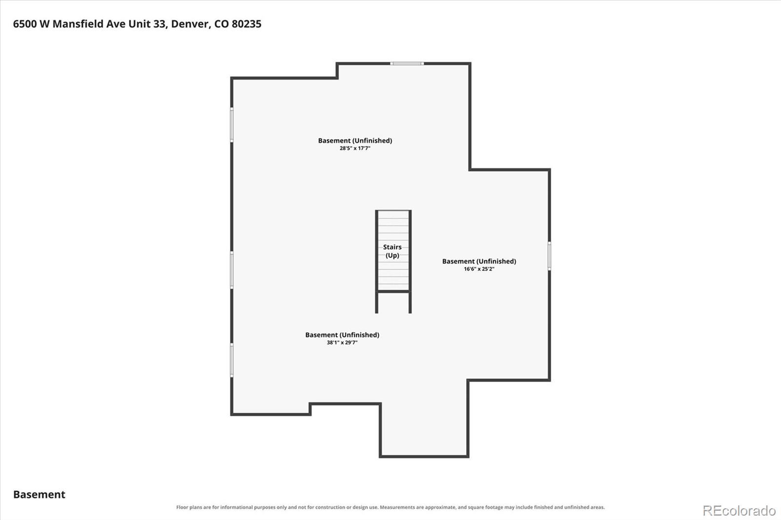 6500 W Mansfield Avenue Unit: 33