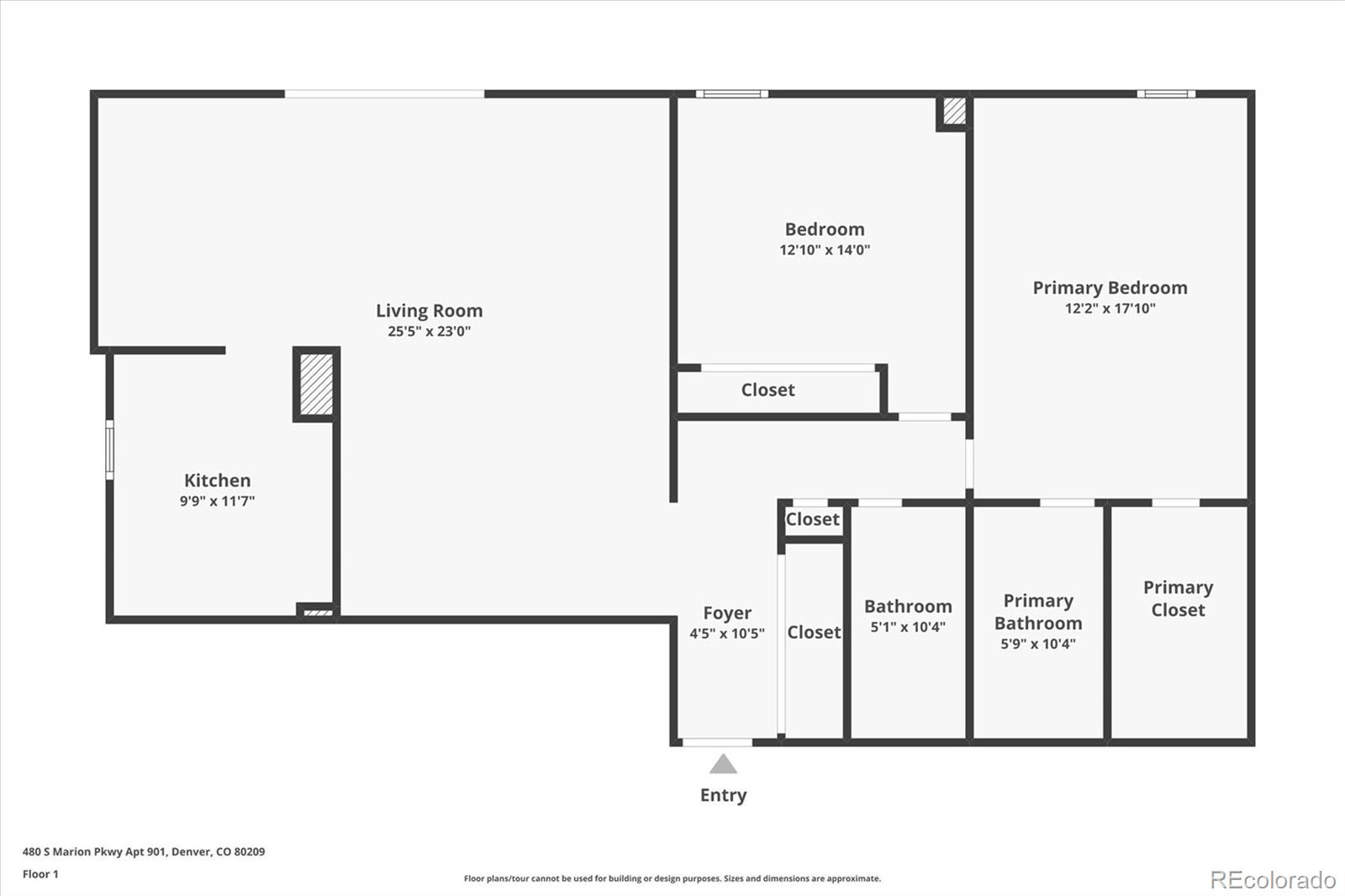 480 S Marion Parkway Unit: 901