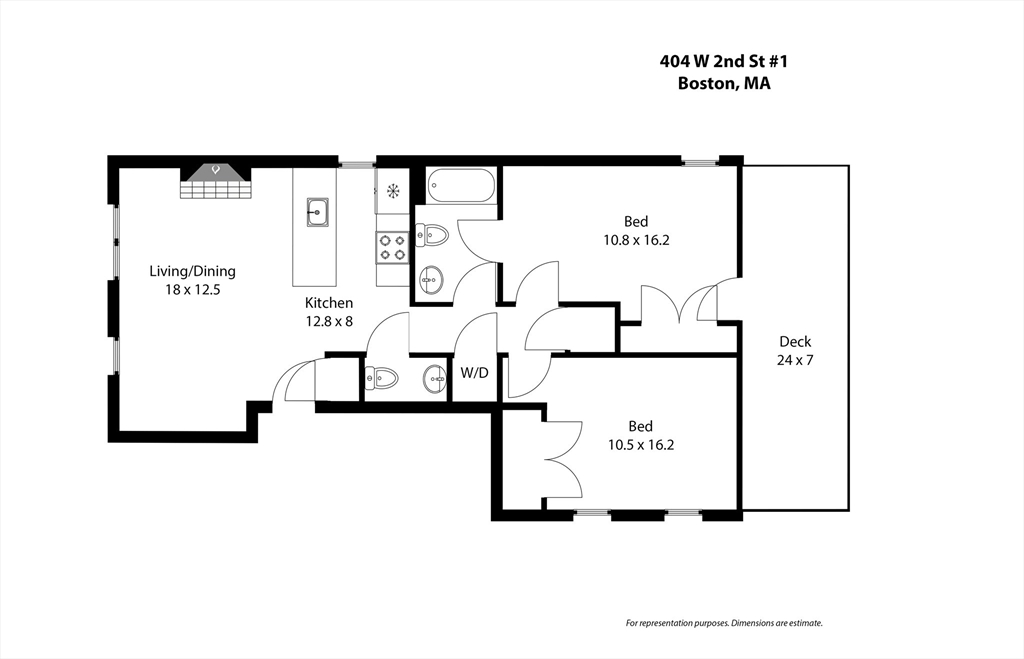404 W 2nd St # 1