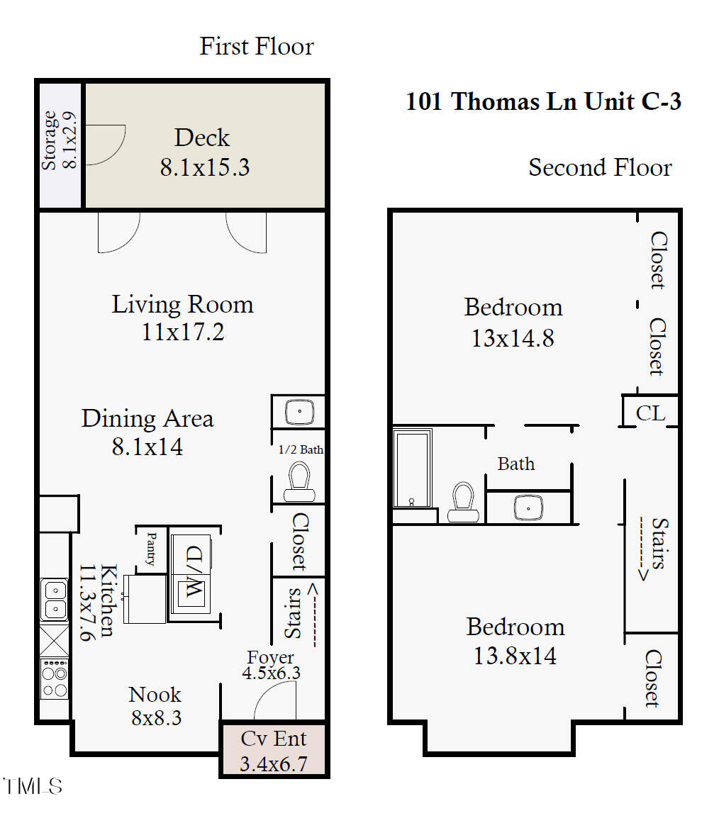 101 Thomas Lane # 3 Unit: C-3