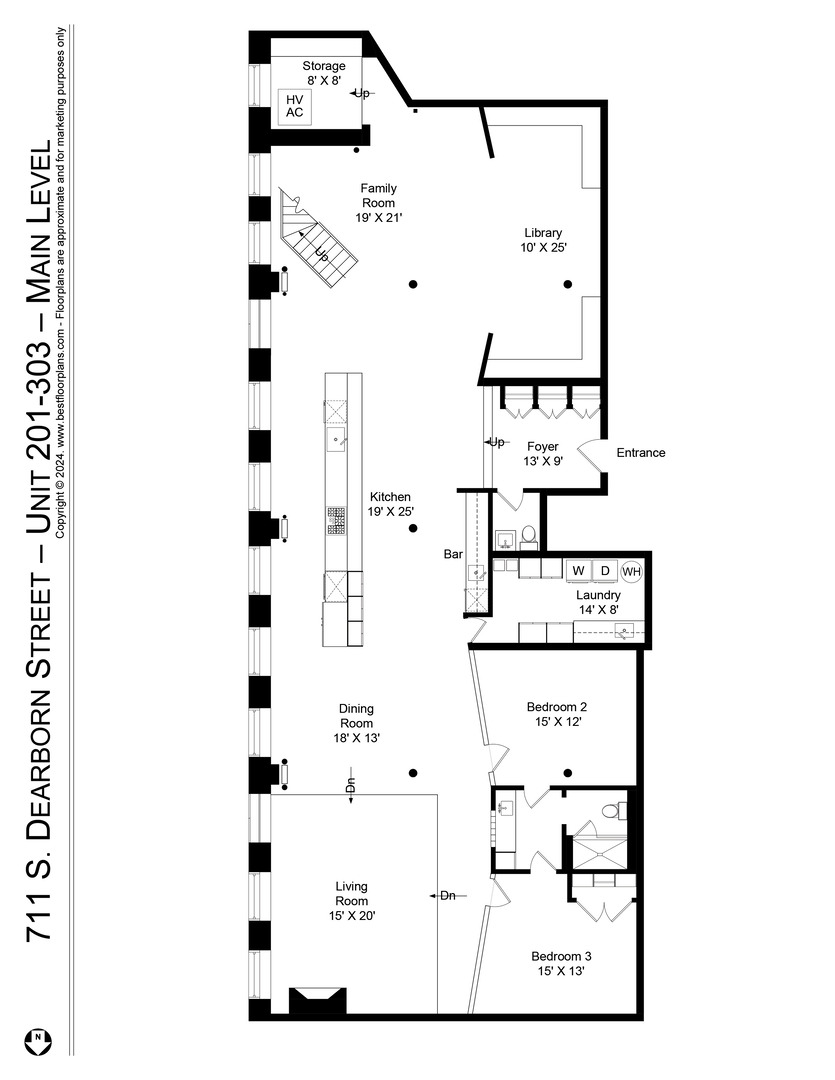 711 S Dearborn Street Unit: 201-303