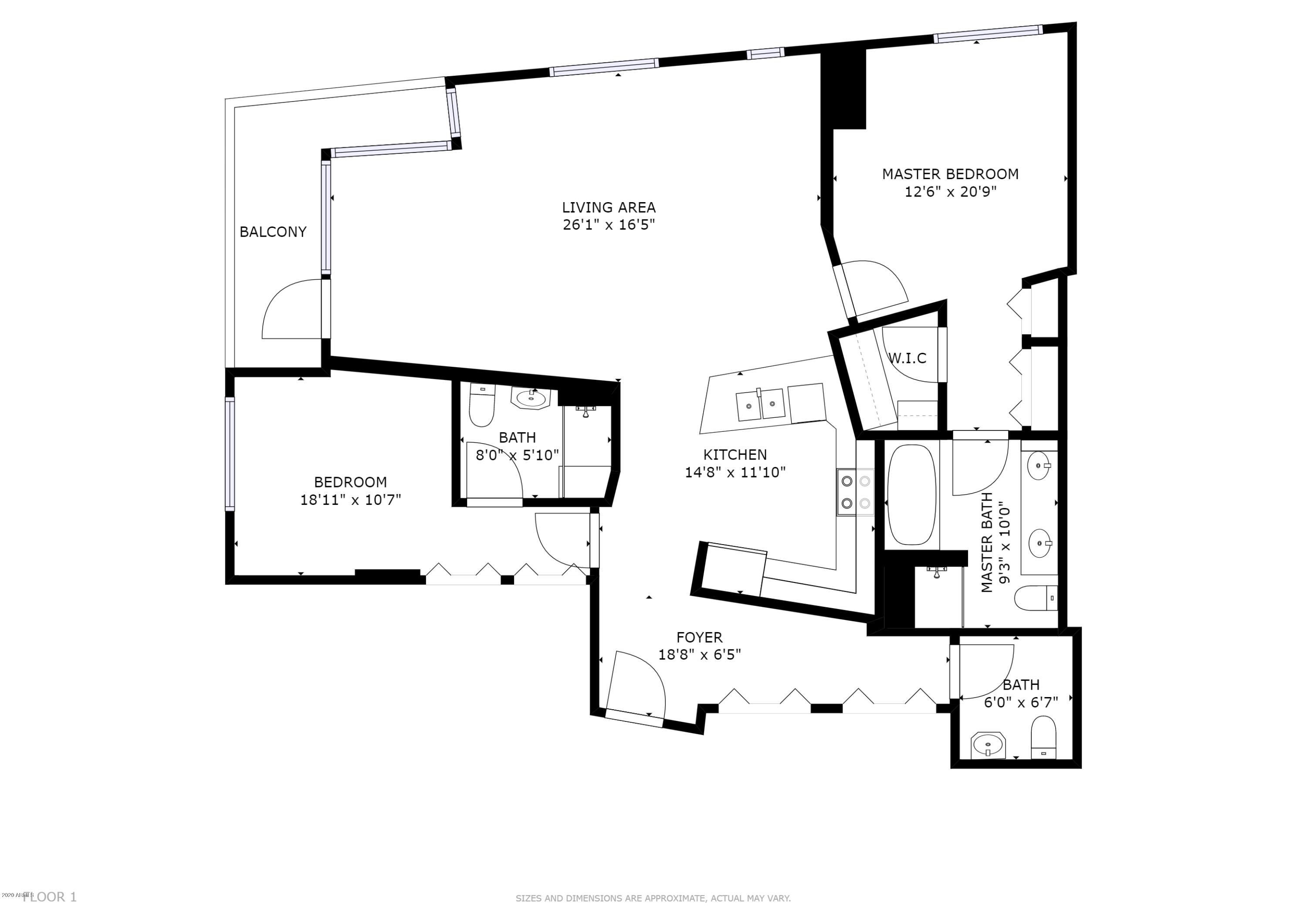 310 S 4TH Street Unit: 1305