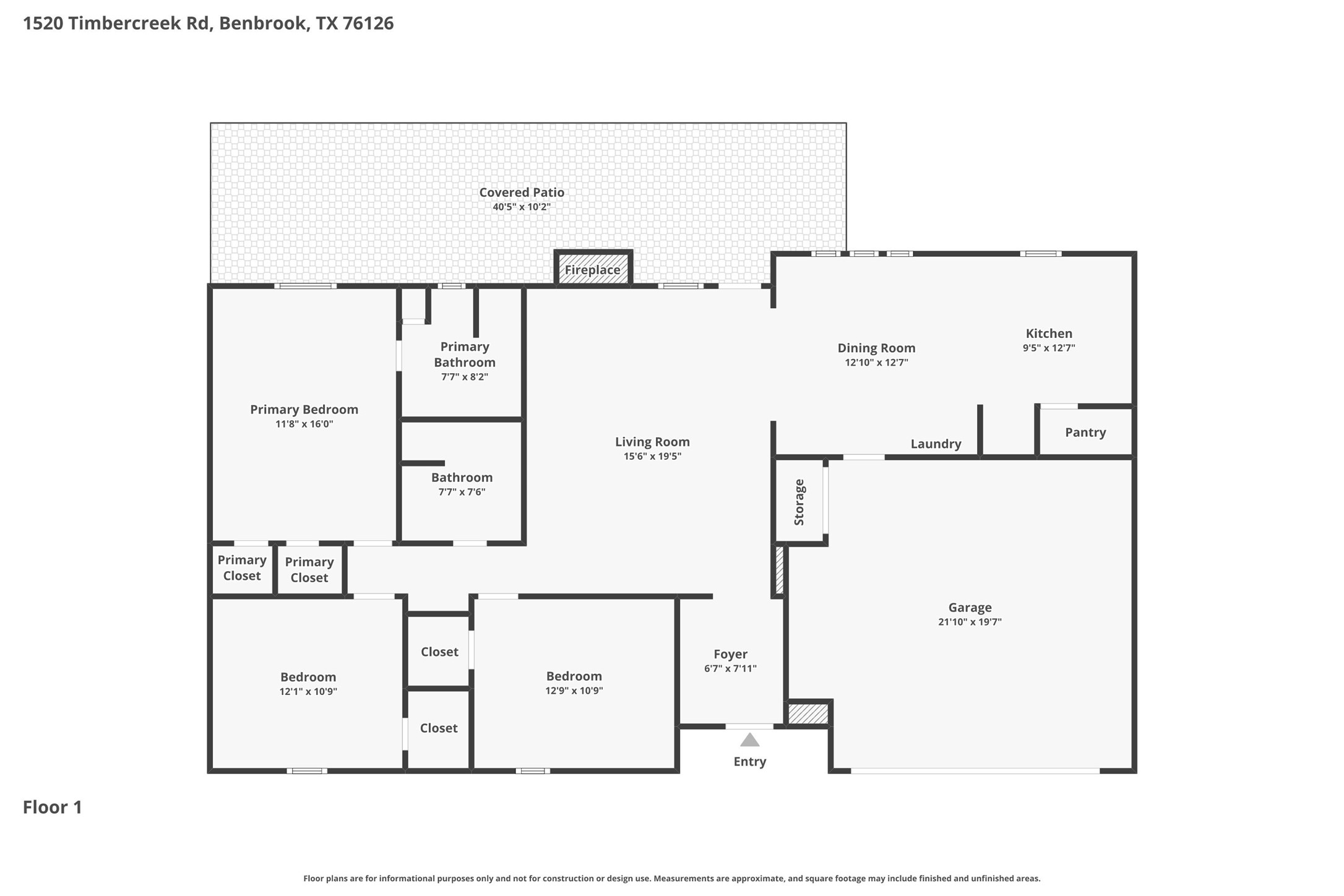 1520 Timbercreek Road