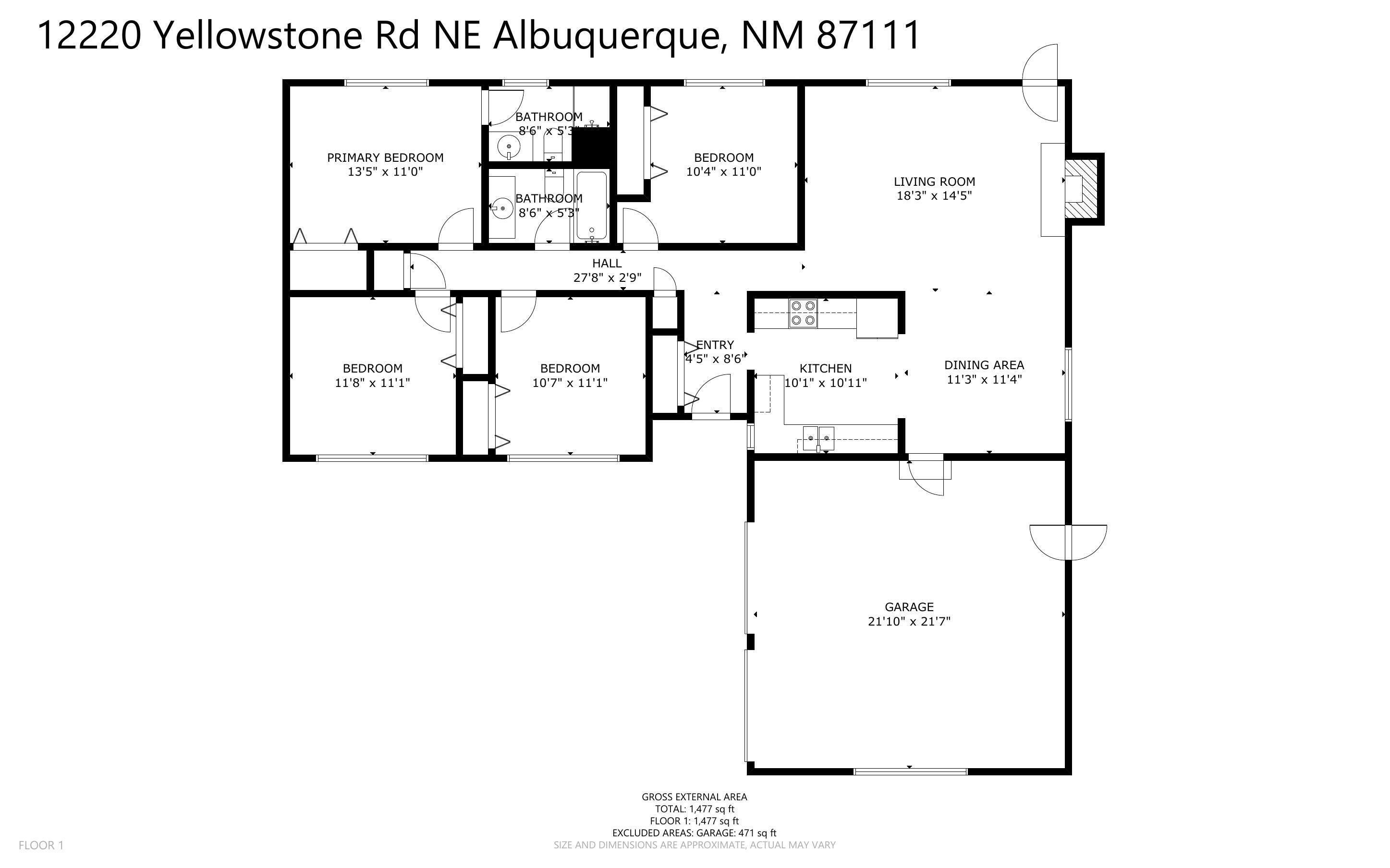 12220 YELLOWSTONE Road NE