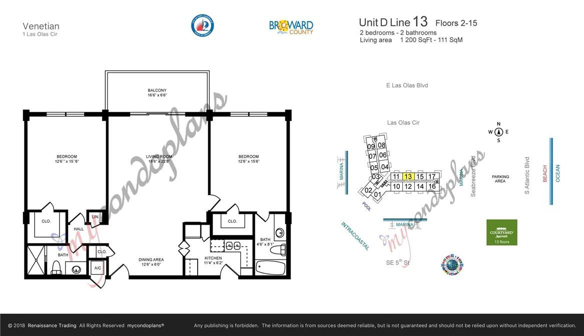 1 Las Olas Circle 513