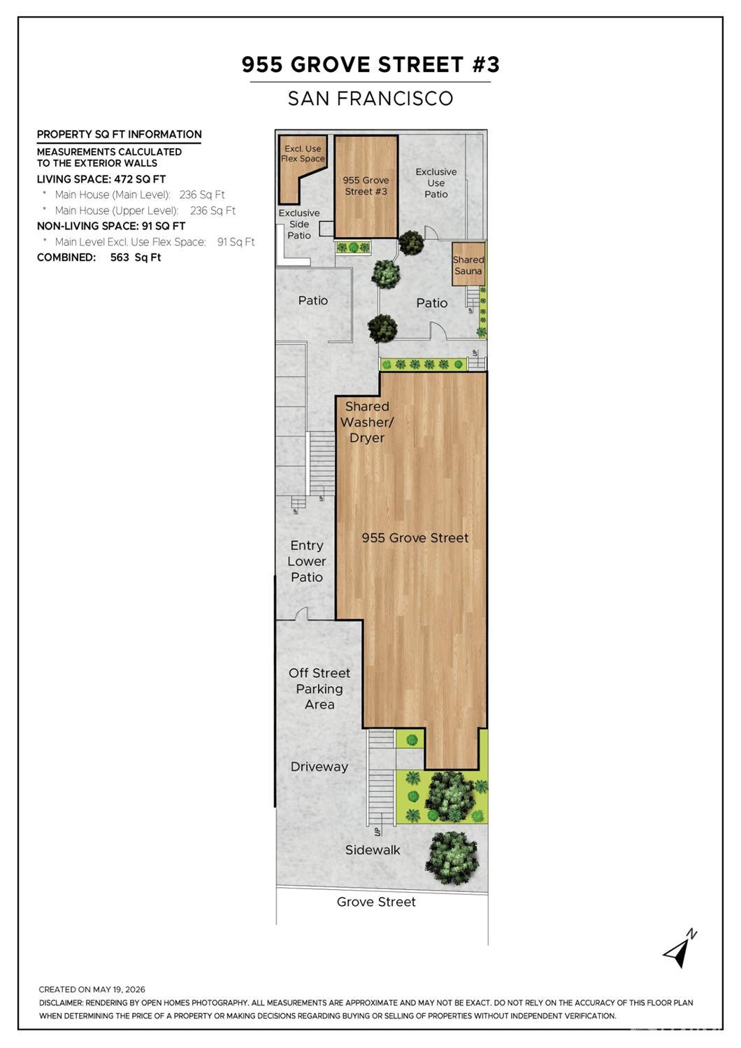 955 Grove Street # 3