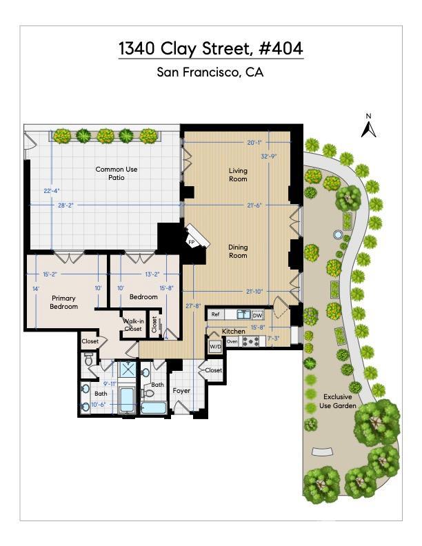 1340 Clay Street # 404