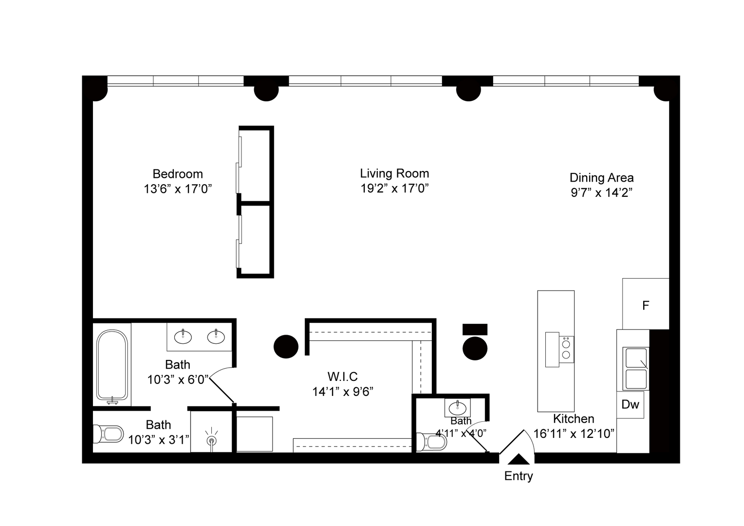 720 S Dearborn Street Unit: 1104