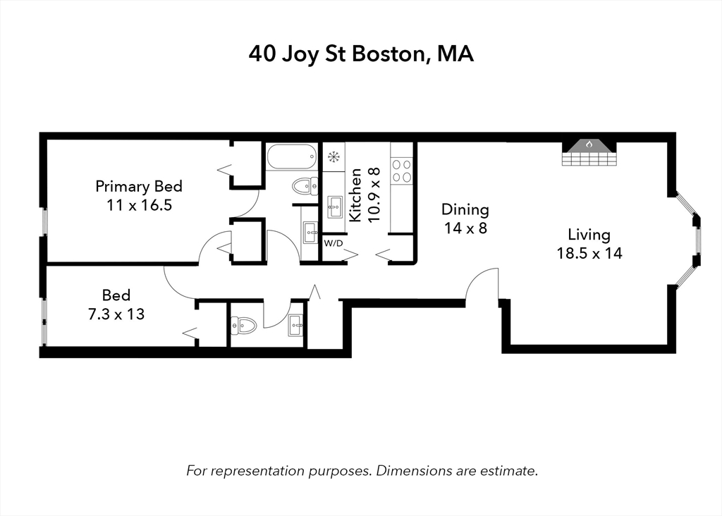 40 Joy St # 4