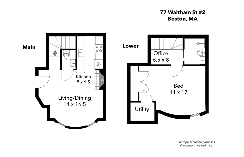 77 Waltham St # 2