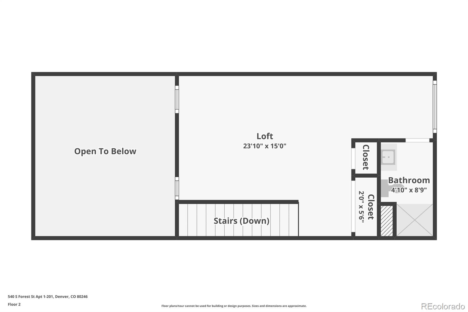 540 S Forest Street Unit: 1-201