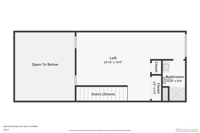 540 S Forest Street Unit: 1-201
