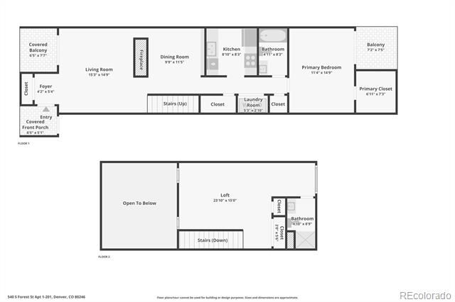 540 S Forest Street Unit: 1-201