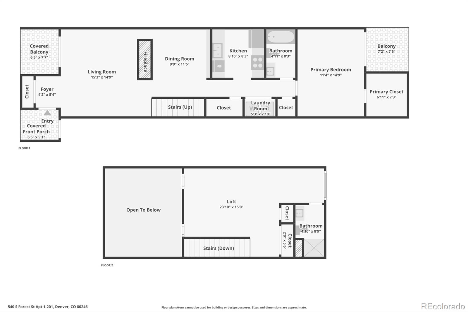 540 S Forest Street Unit: 1-201