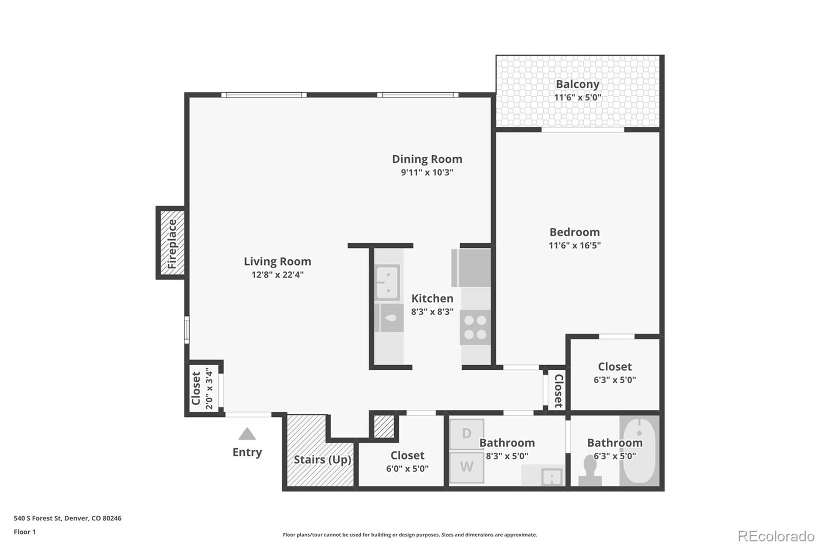 540 S Forest Street Unit: 3-204