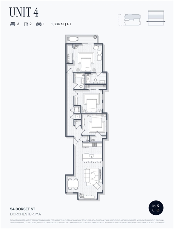 54 Dorset Street # 4