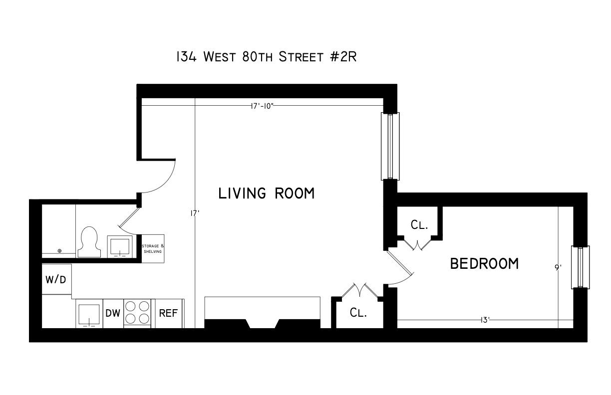 134 W 80TH Street 2R