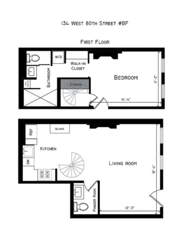 134 W 80th Street PARLOR