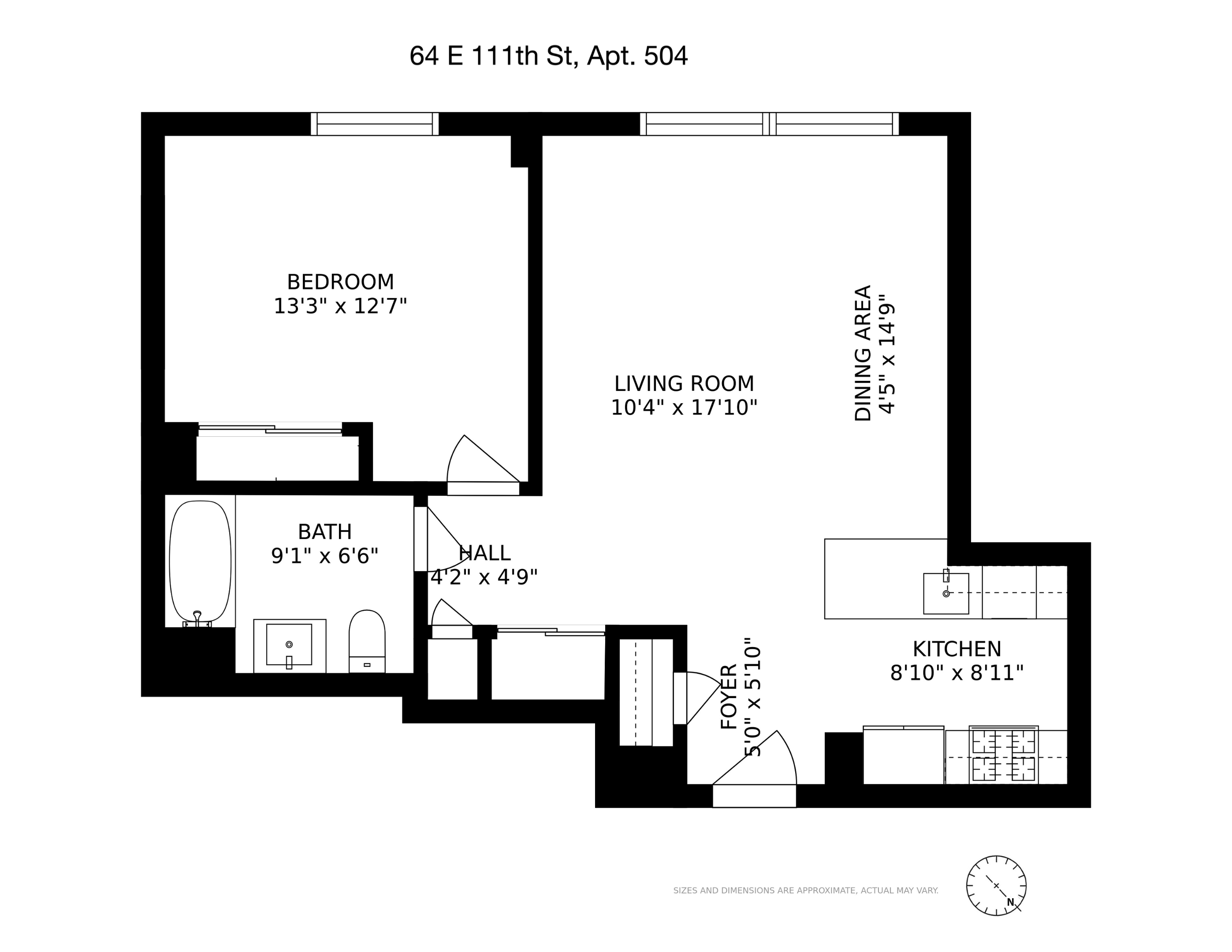 64 E 111th Street 504