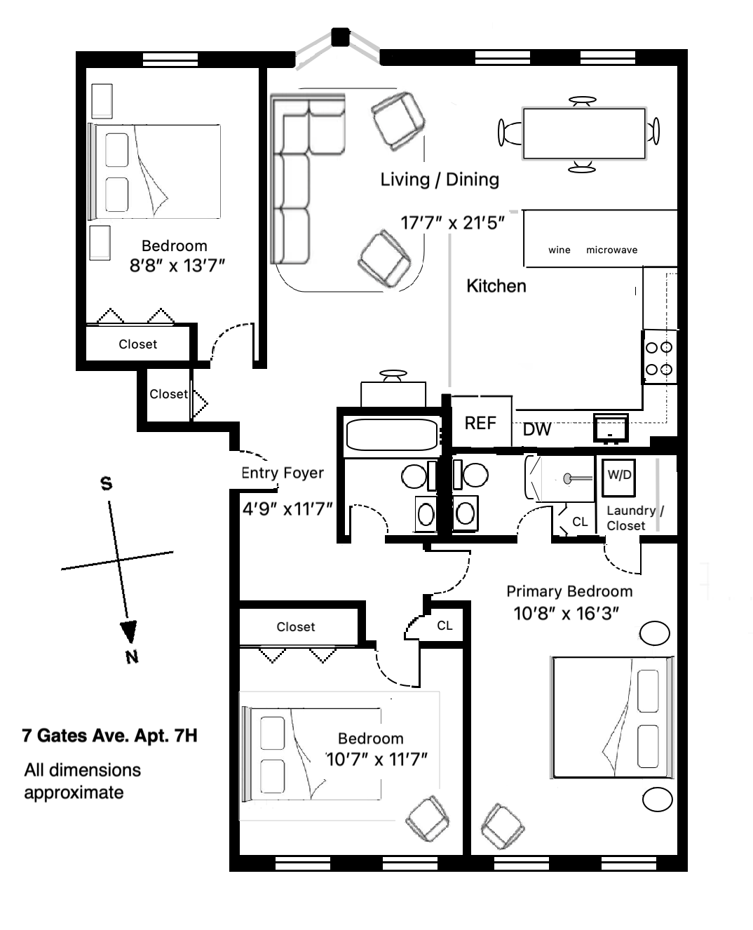 7 Gates Avenue 7H