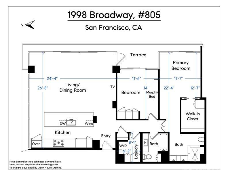 1998 Broadway Unit 805