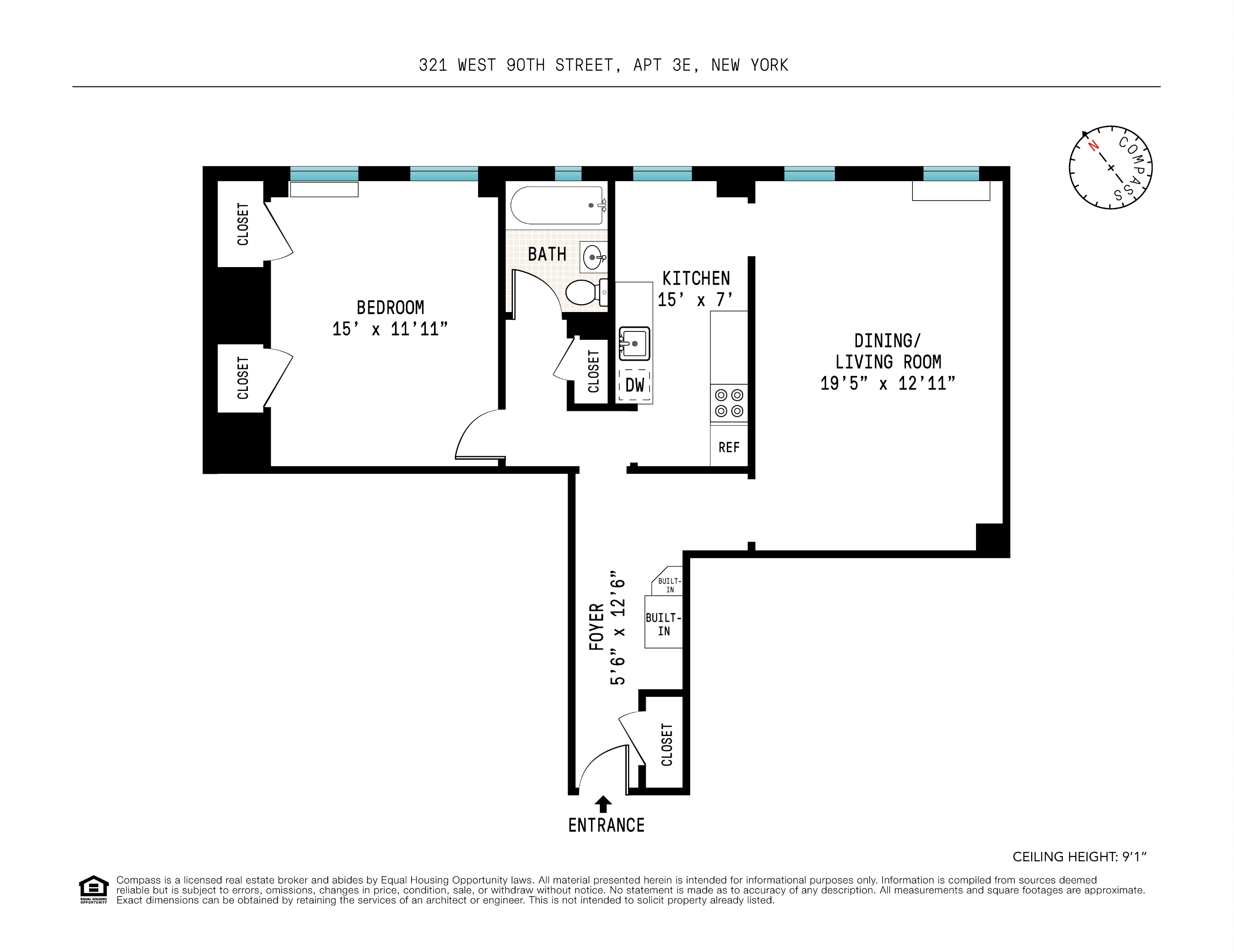 321 W 90th Street 3E