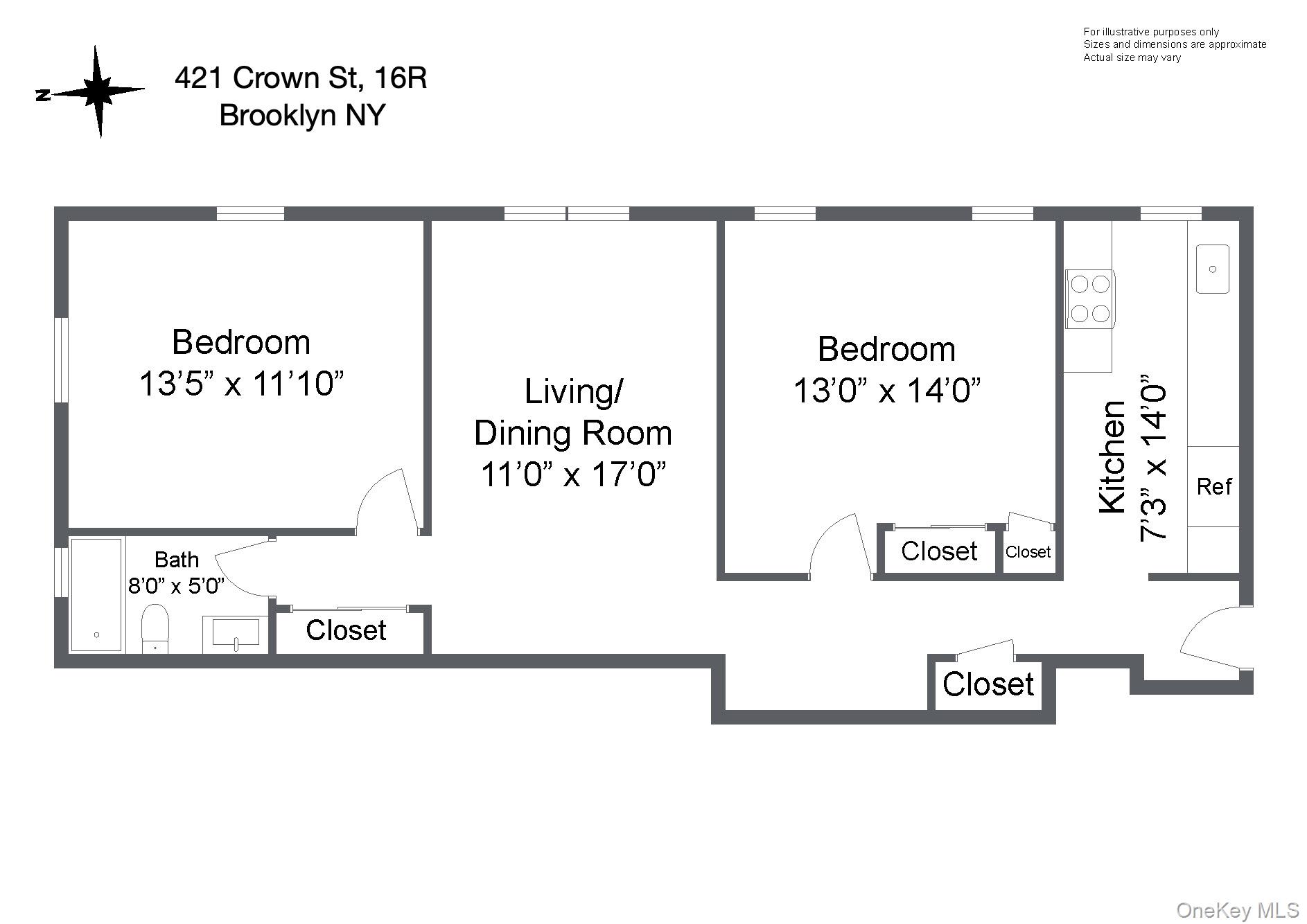 421 Crown Street Unit: 16R