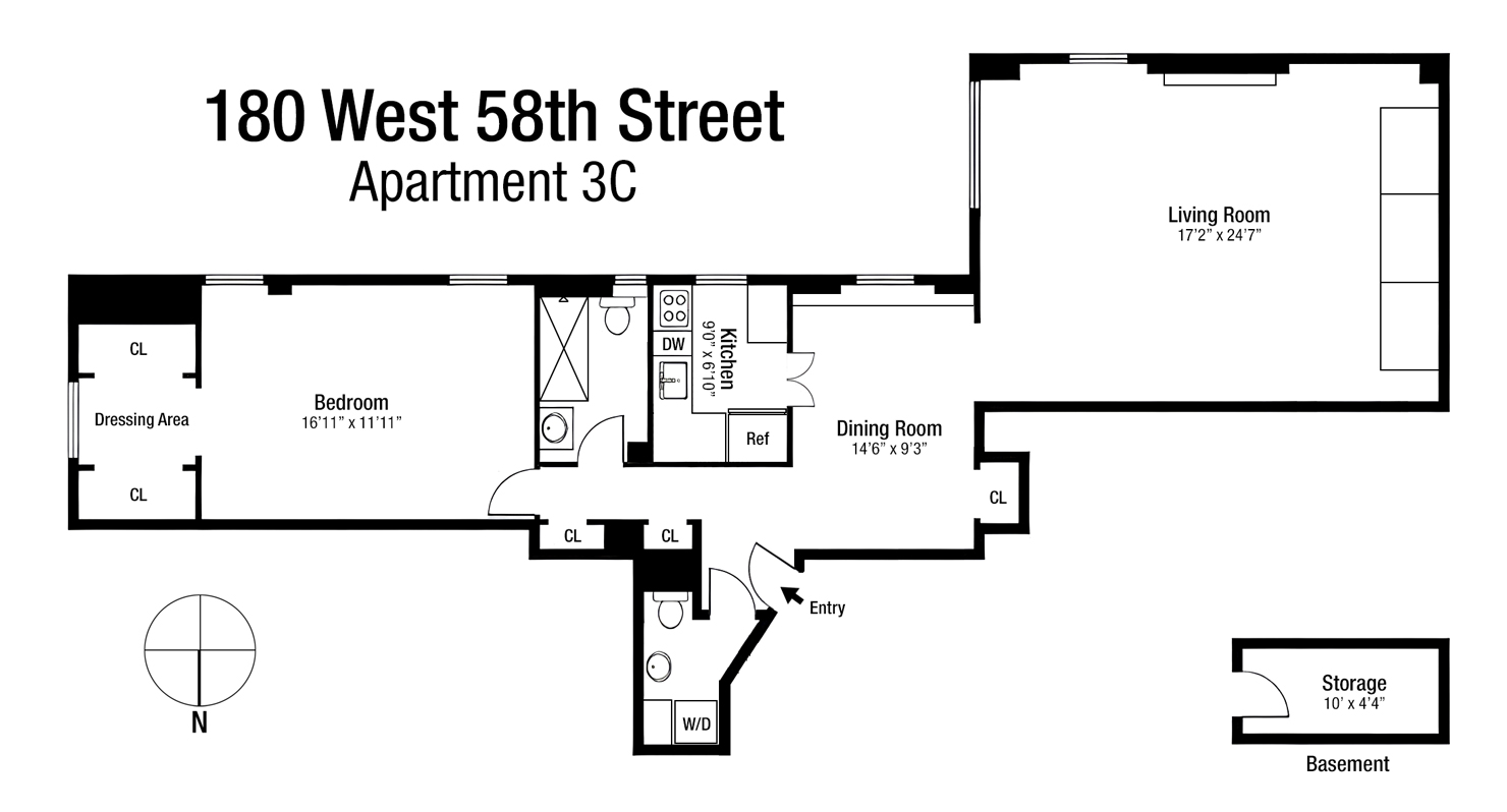180 W 58TH Street 3C