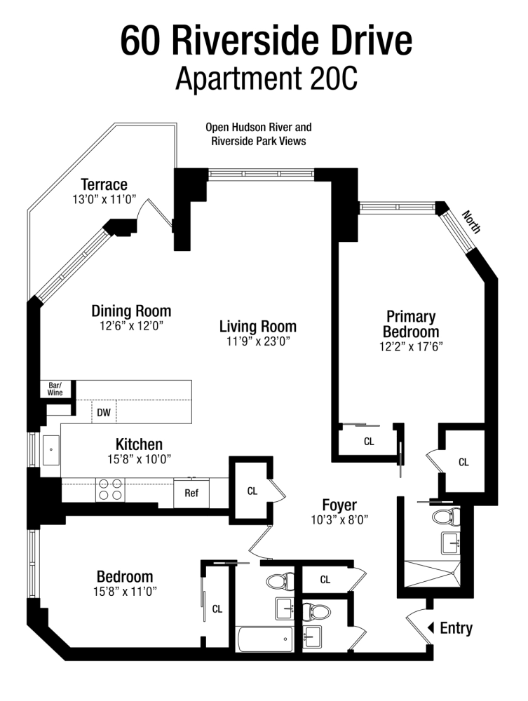 60 RIVERSIDE Drive 20C