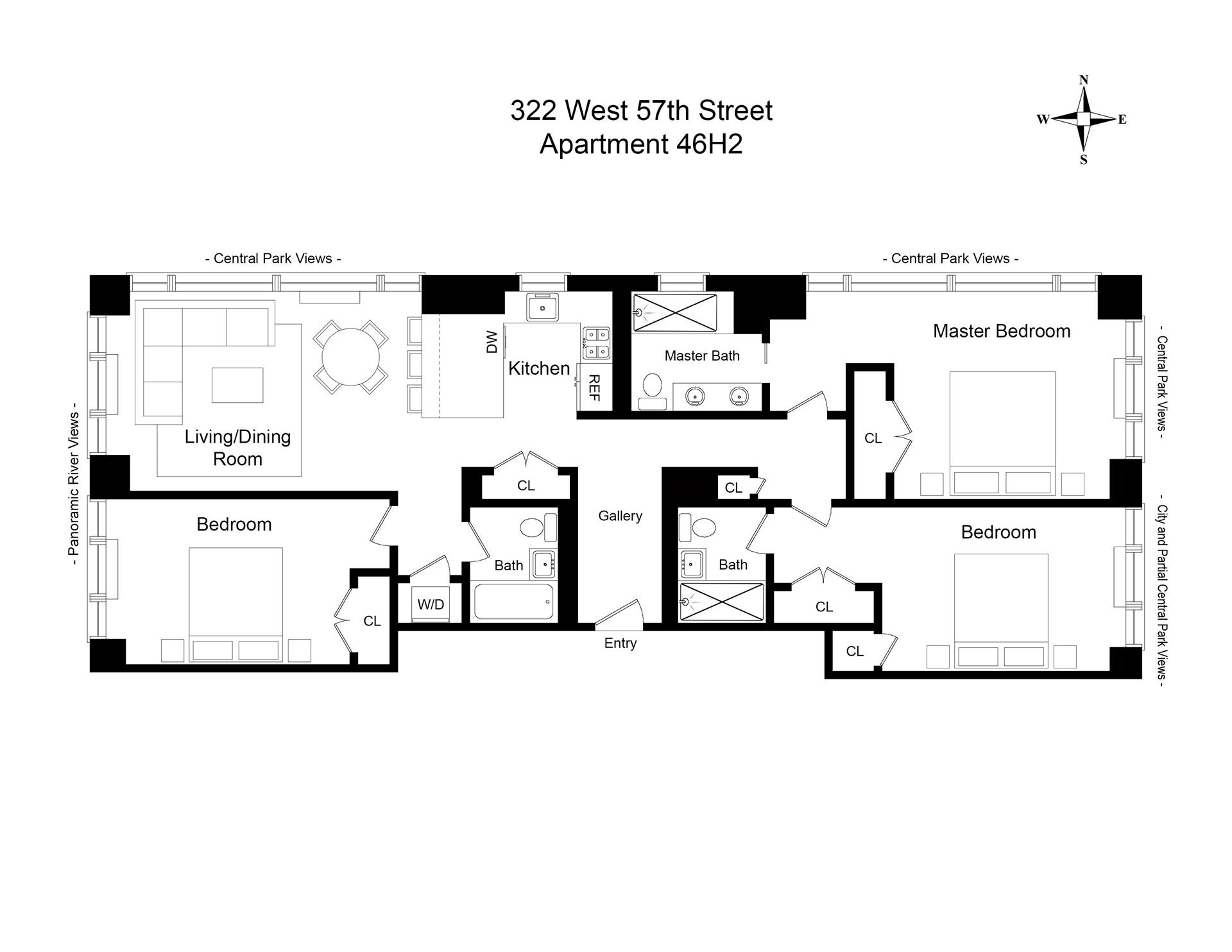 322 W 57TH Street 46H2