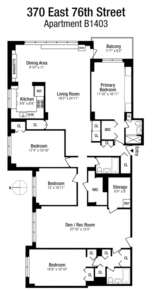 370 E 76TH Street B1403