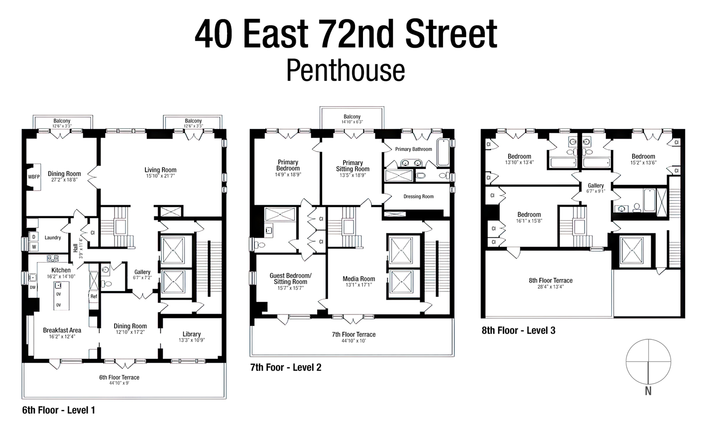 40 E 72ND Street PH