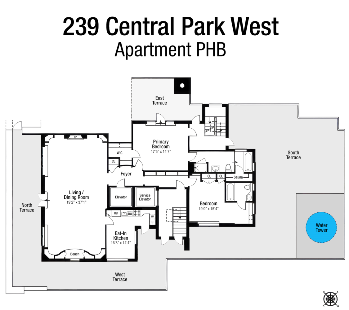 239 CENTRAL Park W PHB
