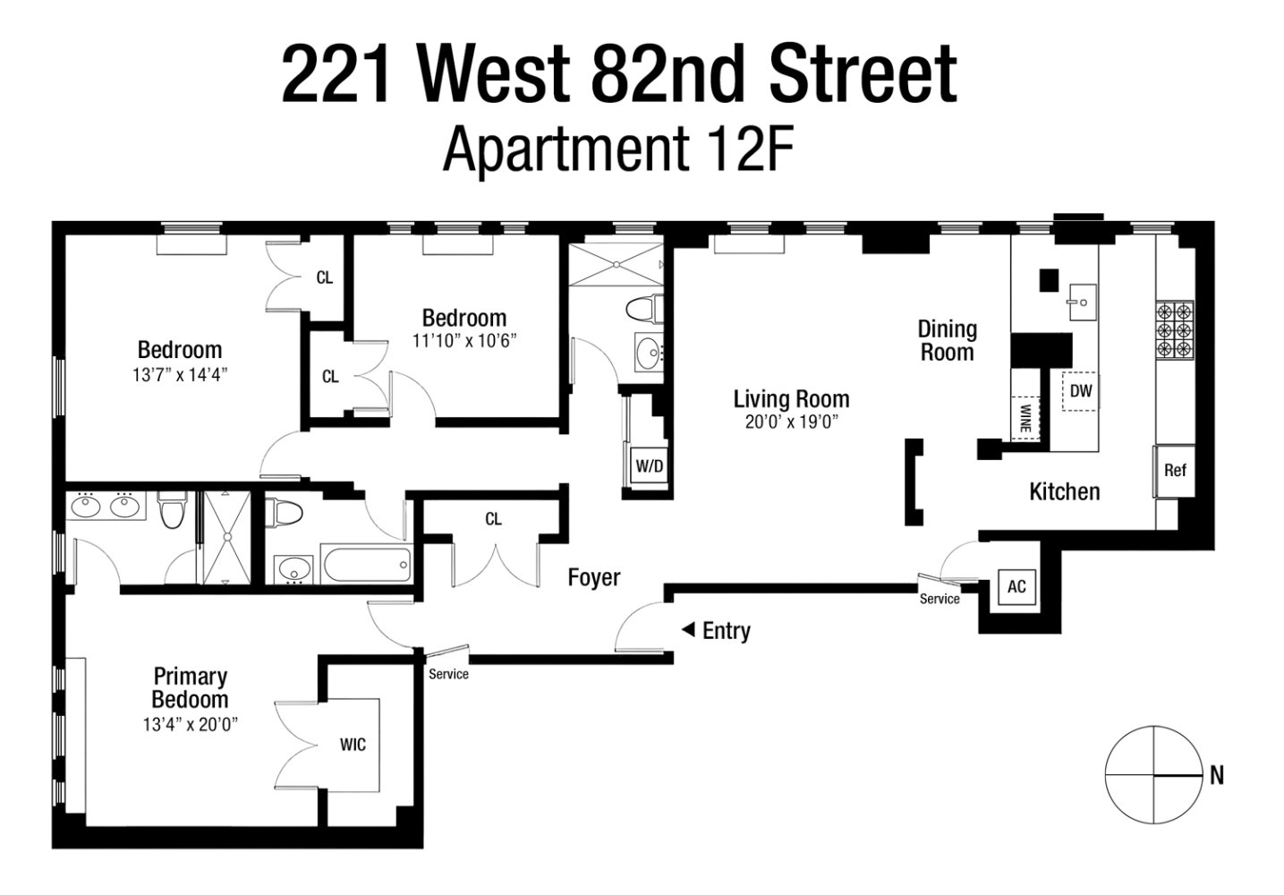 221 W 82ND Street 12F