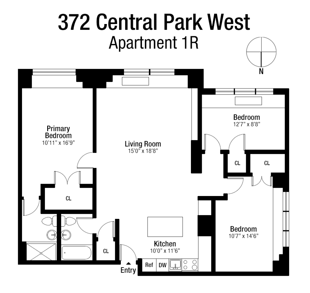372 CENTRAL Park W 1R