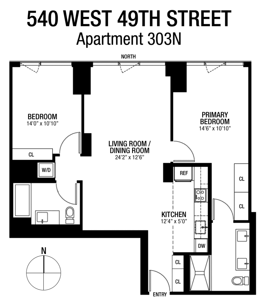 540 W 49TH Street 303N