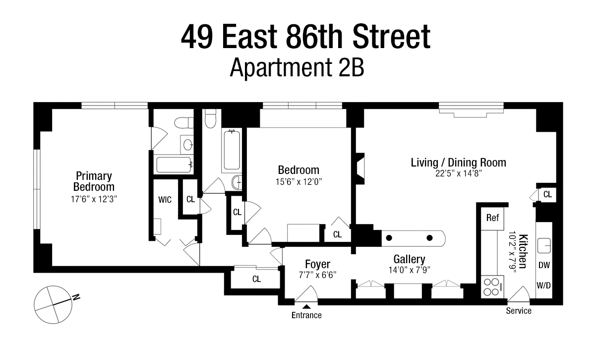 49 E 86TH Street 2B