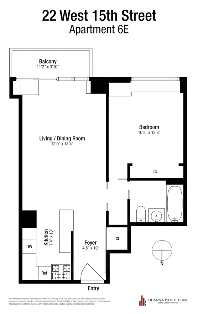 22 W 15TH Street 6E