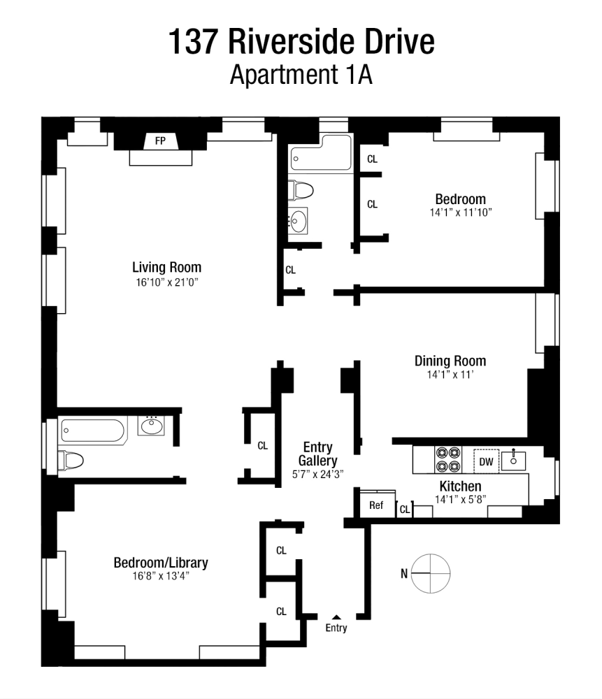 137 RIVERSIDE Drive 1A