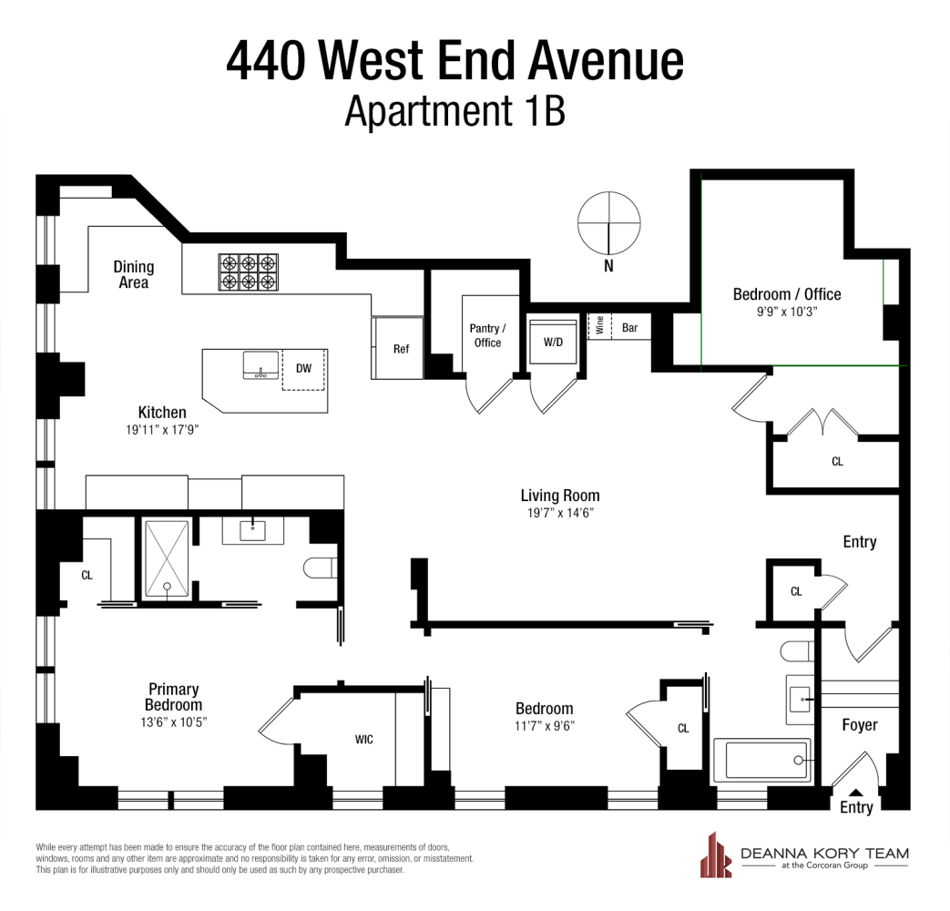 440 W END Avenue 1B