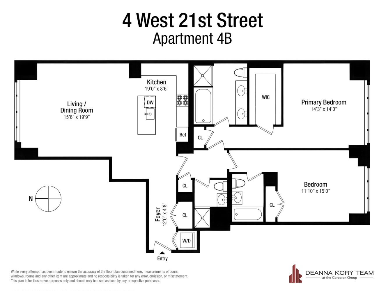 4 W 21ST Street 4B