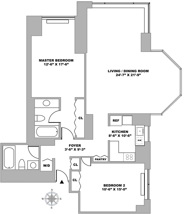 301 W 57TH Street 14C