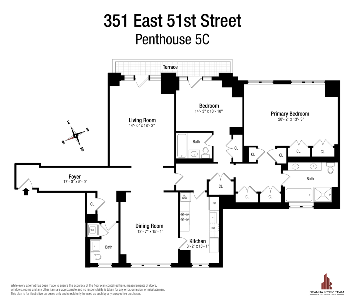 351 E 51ST Street PH5C