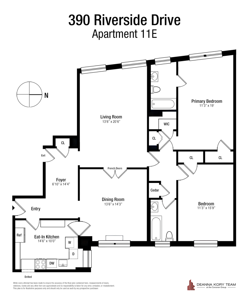 390 RIVERSIDE Drive 11E