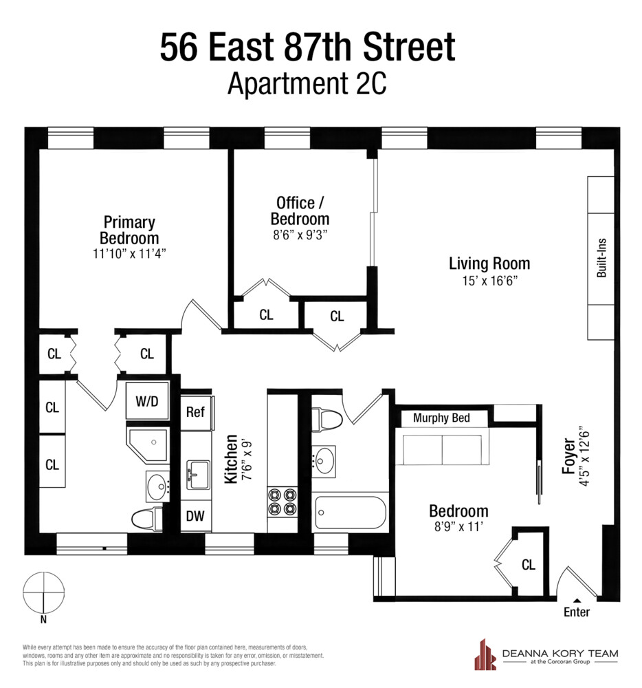 56 E 87TH Street 2C