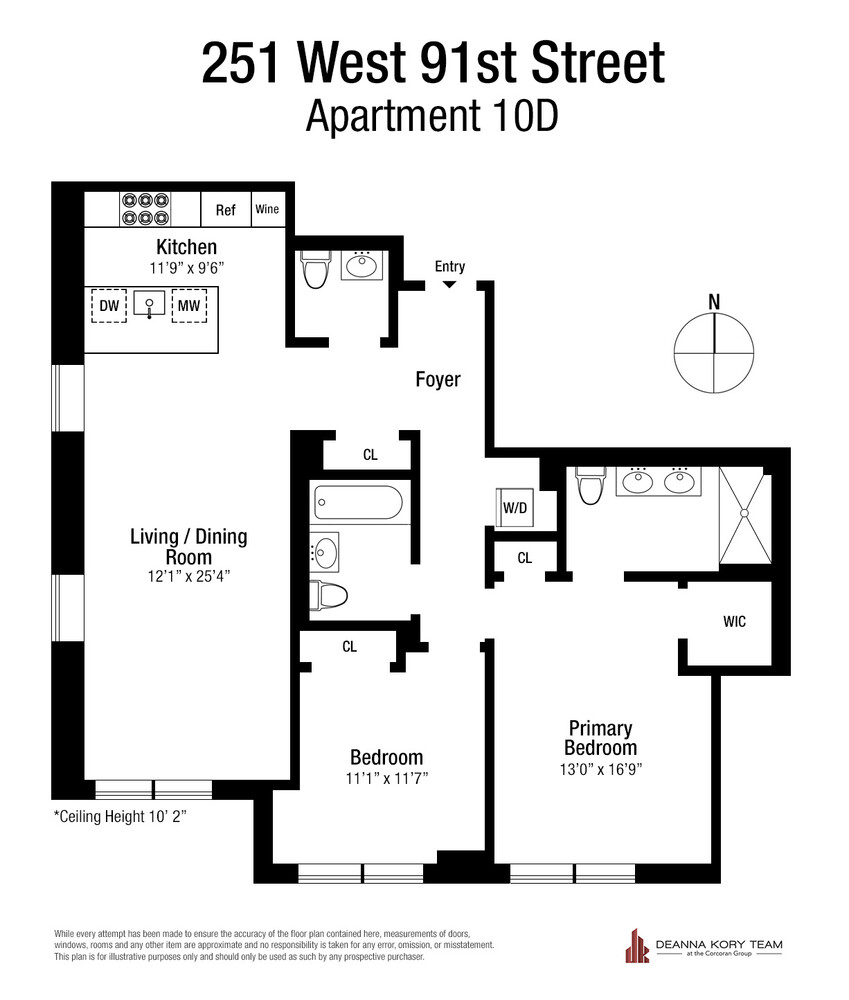 251 W 91ST Street 10D