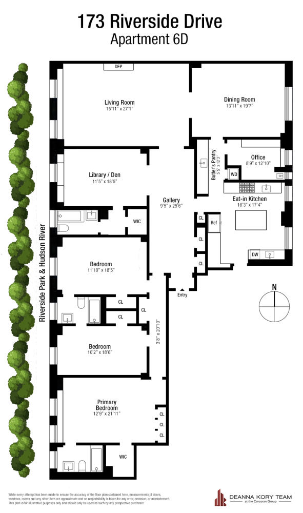 173-175 RIVERSIDE Drive 6D