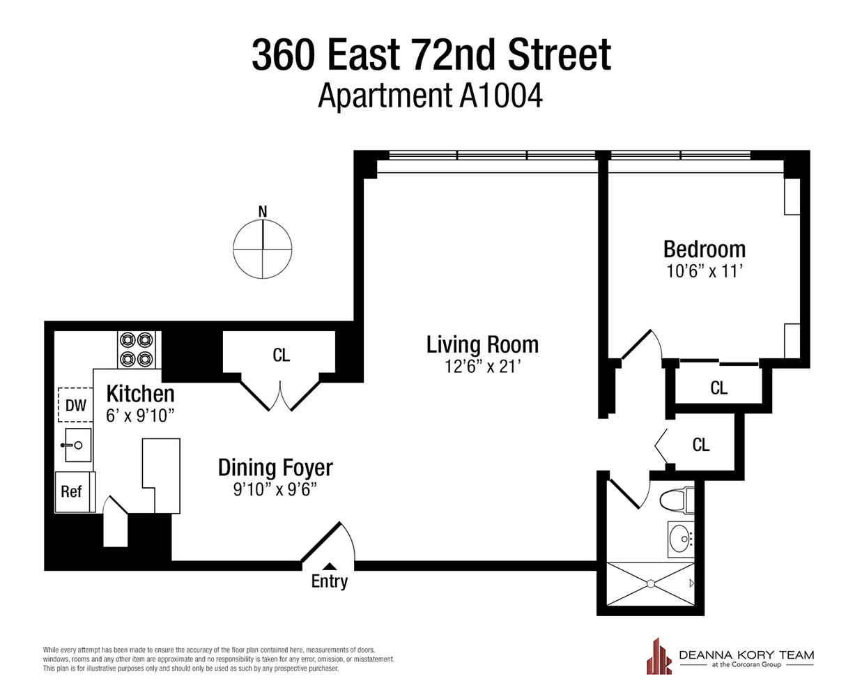 360 E 72ND Street A1004