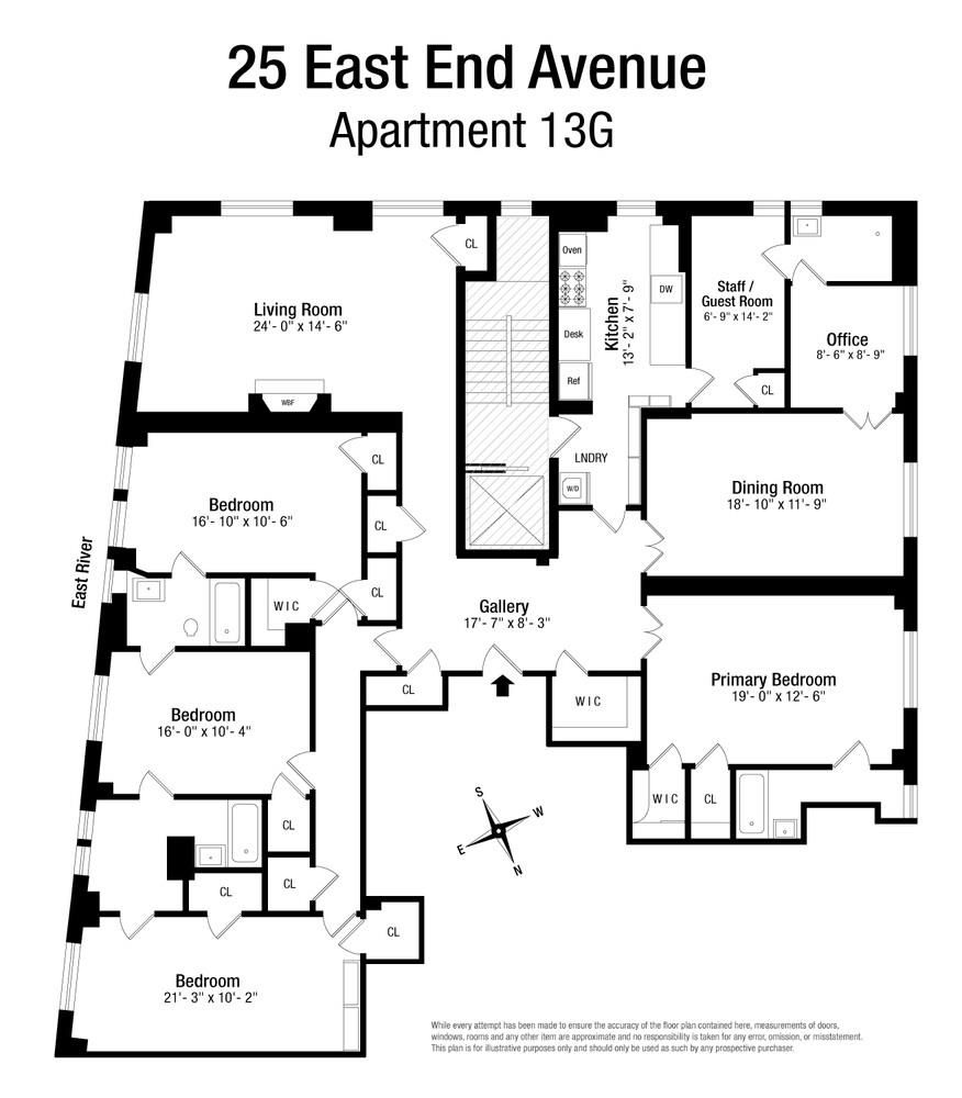 25 E END Avenue 13G